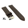 Kožni kaiš Diloy XL 20mm DIL205EL.2 Tamno braon boja