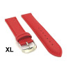 Kožni kaiš Diloy XL 12mm DIL205EL.6  Crvena boja