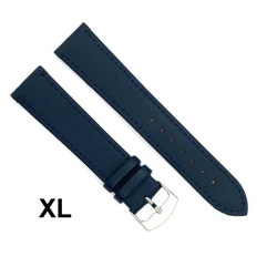 Kožni kaiš Diloy XL 18mm DIL304EL.5  Teget boja