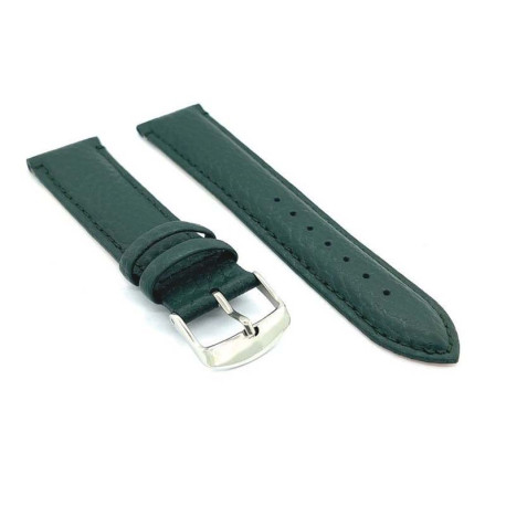 Kožni kaiš Diloy 14mm DIL205.27 Tamno zelena boja