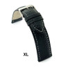 Kožni kaiš Diloy XL 12mm DIL206EL.1 Crna boja