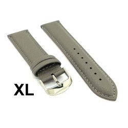 Kožni kaiš Diloy XL22mm DIL205EL.7 Siva boja