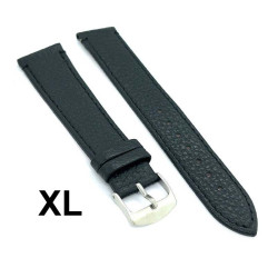 Kožni kaiš Diloy XL 18mm DIL86EL.1 Crna boja