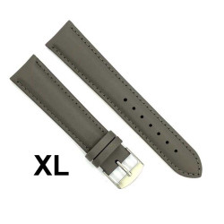 Kožni kaiš Diloy XL 22mm DIL302EL.7 Siva boja