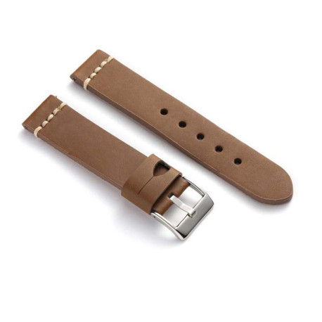 Kožni kaiš Diloy 24mm DIL392.3 Svetlo braon boja