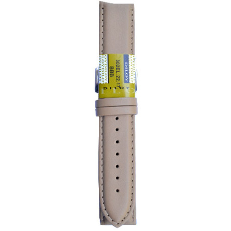 Kožni kaiš Diloy XL 24mm DIL302.17 Tamno krem boja