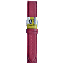 Kožni kaiš Diloy XL 24mm DIL302EL.4 Tamno crvena