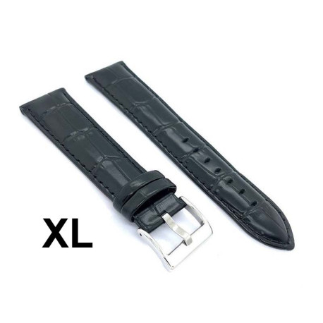 Kožni kaiš Diloy XL 18mm DIL368EL.1 Crna