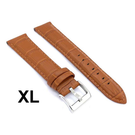 Kožni kaiš Diloy XL 16mm DIL368EL.3 Svetlo braon boja