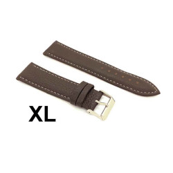 Kožni kaiš Diloy XL 14mm DIL206EL.2 Tamno braon boja