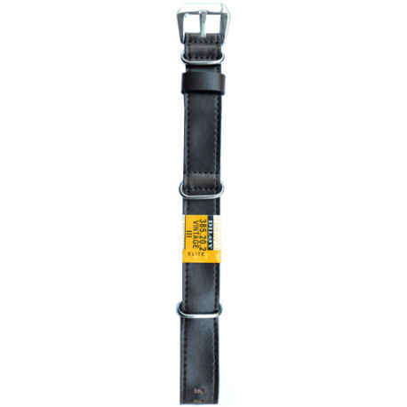 Kožni kaiš Diloy 24mm DIL385.2 Tamno braon boja