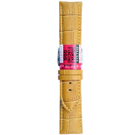 Kožni kaiš Diloy 26mm DIL368EA.9 Braon boja