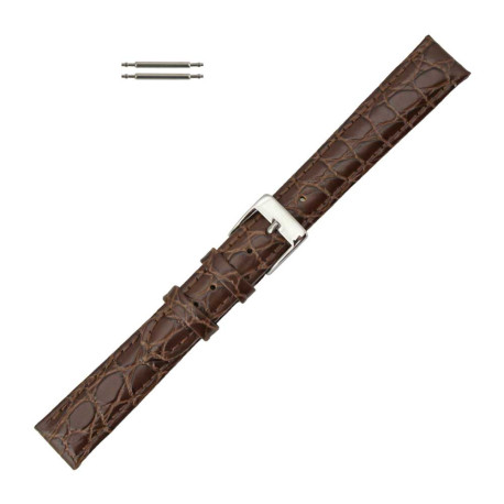Kožni kaiš 14mm (Eko koža) Tamno Braon boja