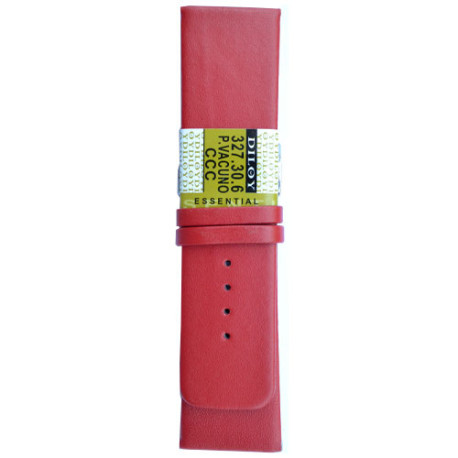 Kožni kaiš Diloy 30mm DIL327EA.6 Crvena boja