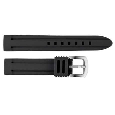 Silikonski kaiš Crna 24mm SK24.34