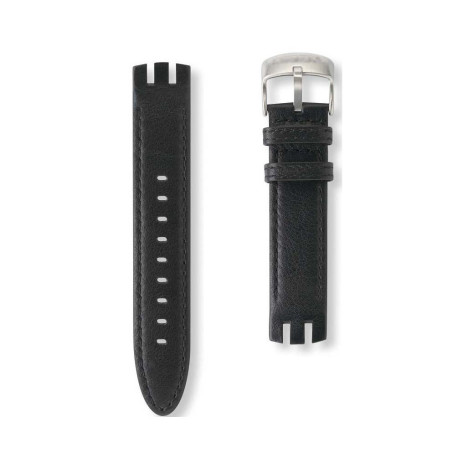 Swatch kaiš  SW20.03 Crna boja  20mm