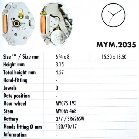 MIYOTA 2035