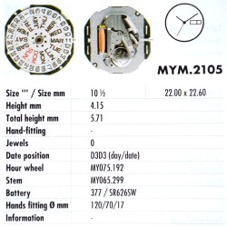 MIYOTA 2105