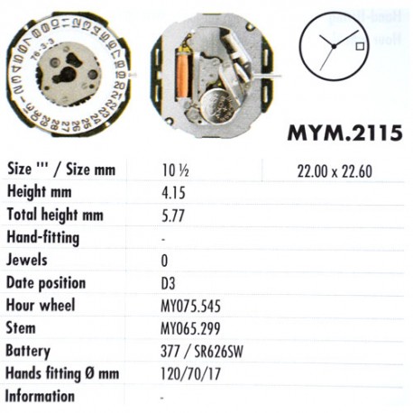 MIYOTA 2115