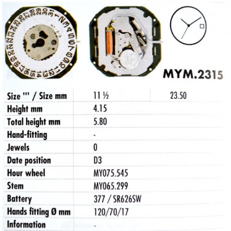 MIYOTA 2315