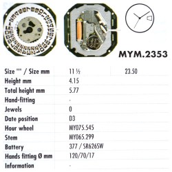 MIYOTA 2353