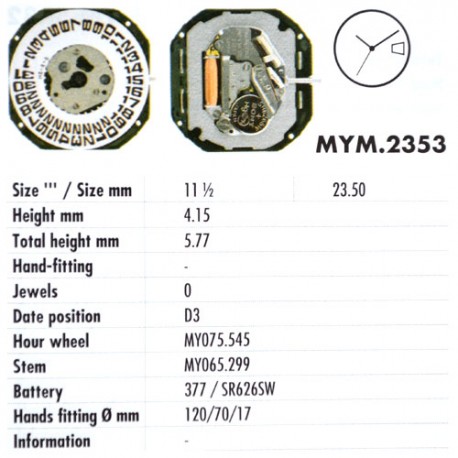 MIYOTA 2353