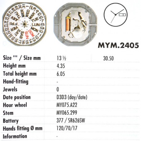 MIYOTA 2405