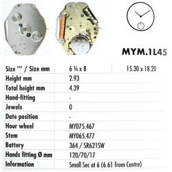 MIYOTA 1L45