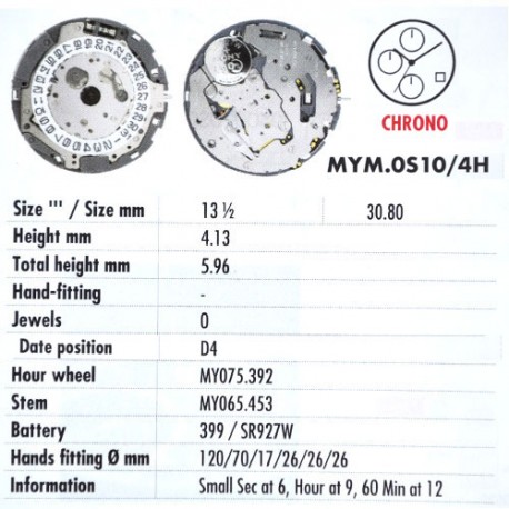 MIYOTA OS10/4H