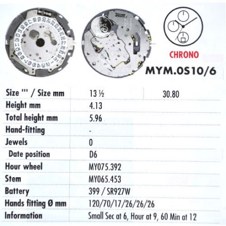 MIYOTA OS10/6