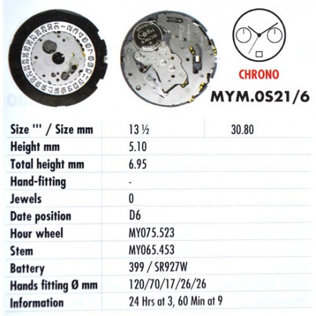 MIYOTA OS21 - 6