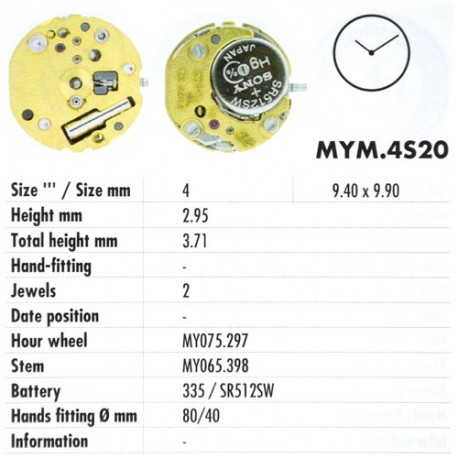 MIYOTA 4S20