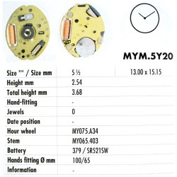 MIYOTA 5Y20