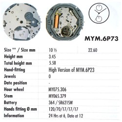 MIYOTA 6P73