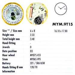 MIYOTA 9T15