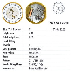 MIYOTA GP01
