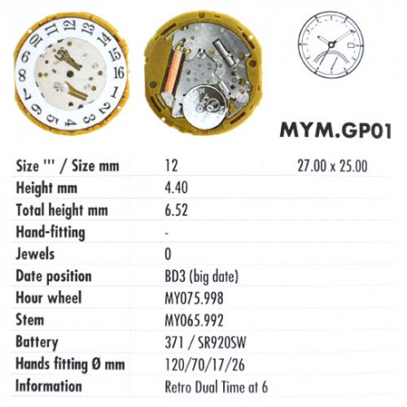 MIYOTA GP01