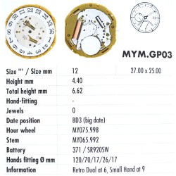 MIYOTA GP03