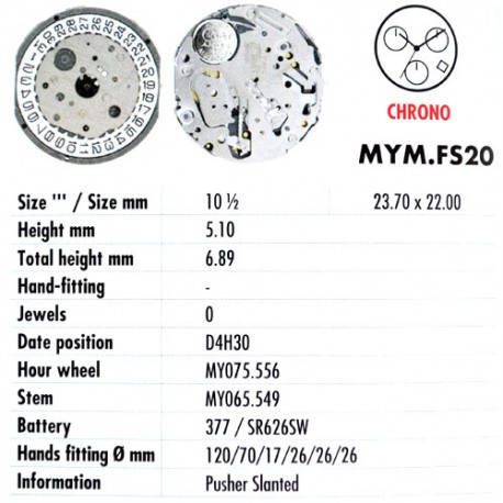 MIYOTA FS20