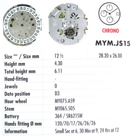 MIYOTA JS15