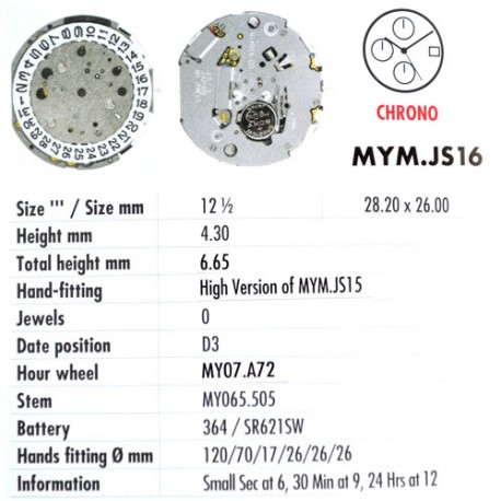 MIYOTA JS16