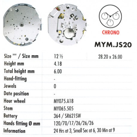 MIYOTA JS20