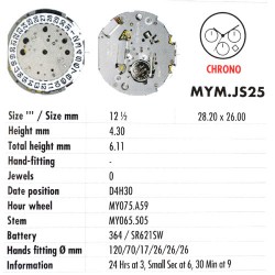 MIYOTA JS25