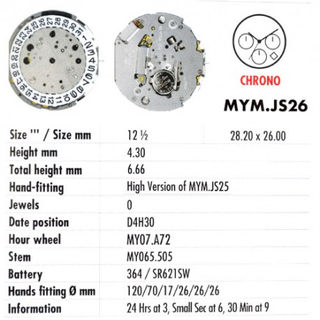 MIYOTA JS26