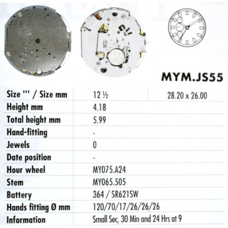 MIYOTA JS55