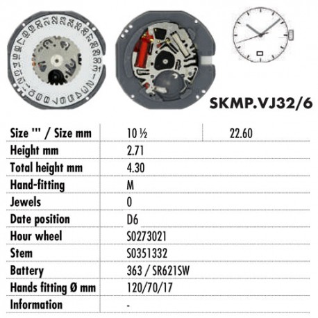 HATTORY VJ32-D6