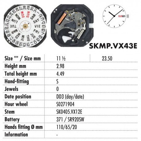 HATTORY VX43E