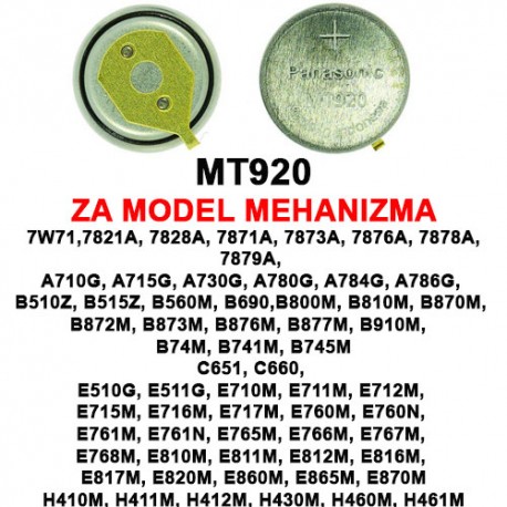 Citizen akumulator MT920 - 295.56