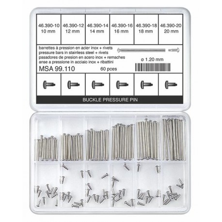 Horotec iglice sa poklopcem 60 komada, Ø 1.20mm