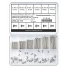 Horotec iglice sa poklopcem 60 komada, Ø 1.20mm